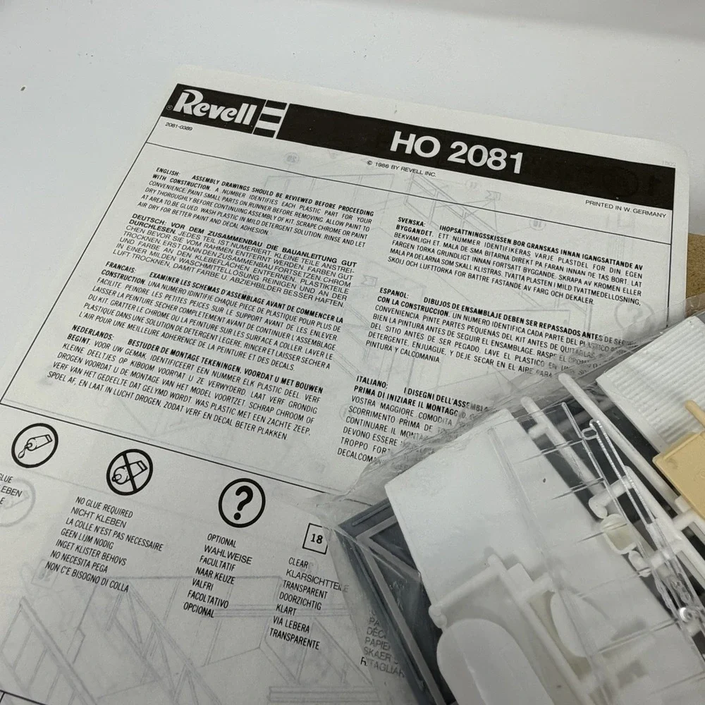 Revell intricate detailed